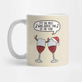 It's the most wine-derful time of the year Mug